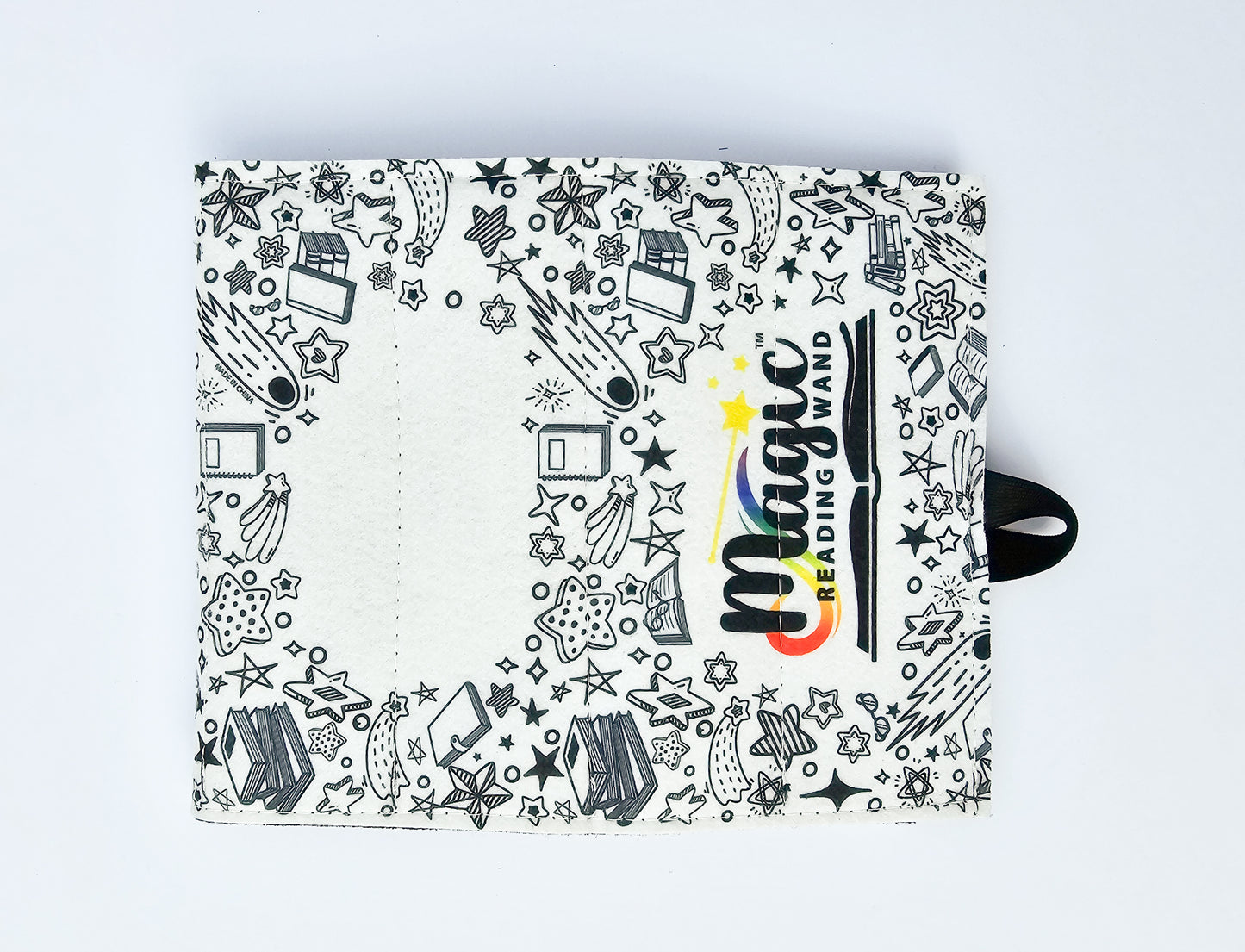 Reading Overlays - Set of 8 with Travel Case - travel case back